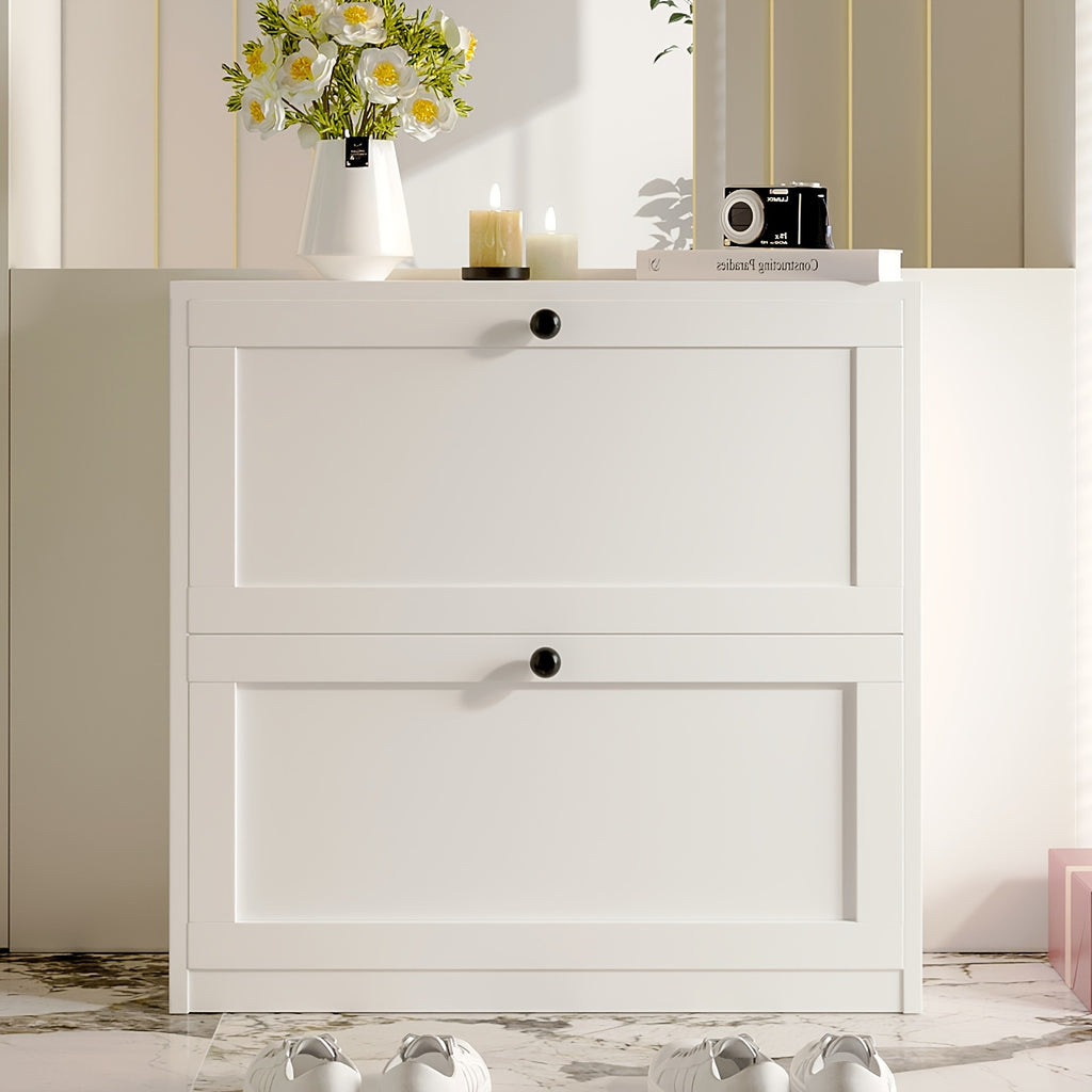 Shoe Organizer with 2\u002F3\u002F4 Flip Drawer, Shoe Rack for Entry, Hallway, Living Room, Bedroom