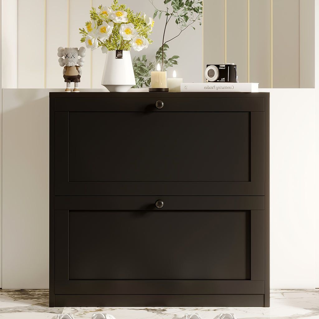 Shoe Organizer with 2\u002F3\u002F4 Flip Drawer, Shoe Rack for Entry, Hallway, Living Room, Bedroom